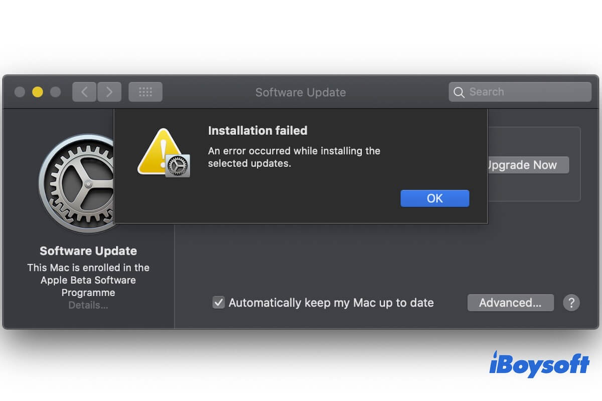 macOS Sonoma kann nicht auf Ihrem Mac installiert werden