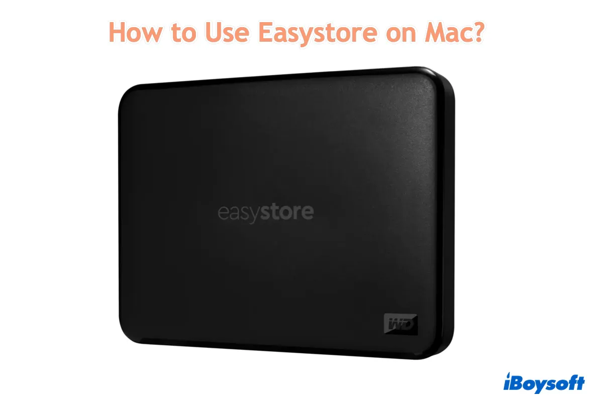 Wie man Easystore auf einem Mac verwendet