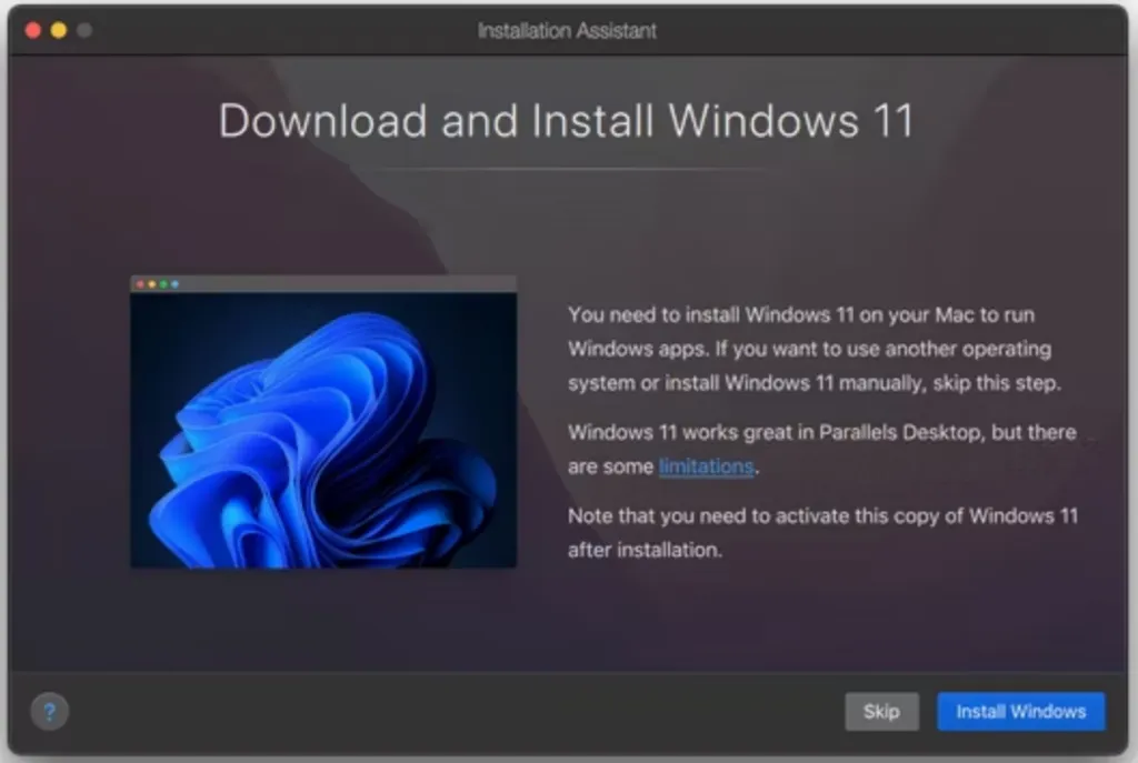 install windows 11 on apple silicon mac