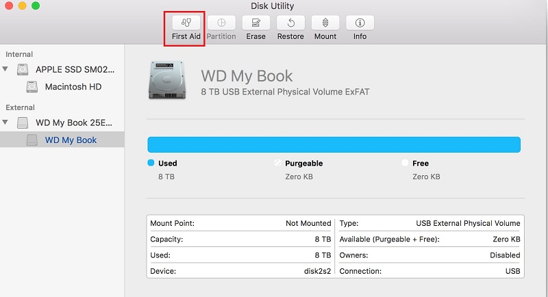 Comment résoudre le problème de non-montage du disque dur externe sur les versions Sonoma macOS Ventura macOS Monterey macOS Big Sur
