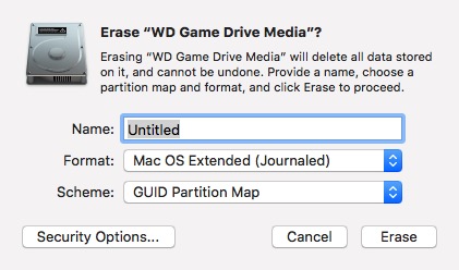 inicializar disco ilegible en Mac
