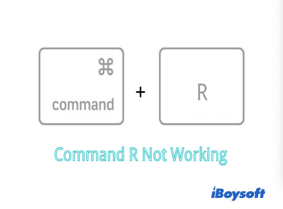 corrigir Command R não funciona no Mac