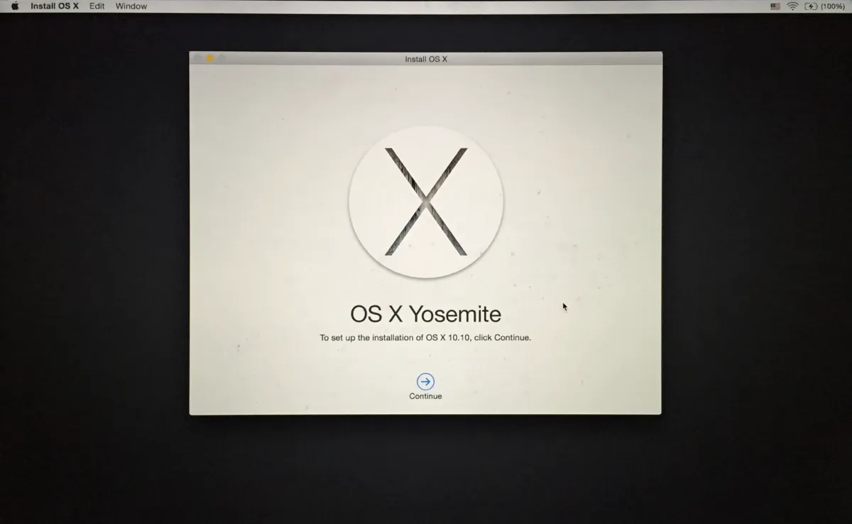 Mac OS X Yosemite DMG herunterladen