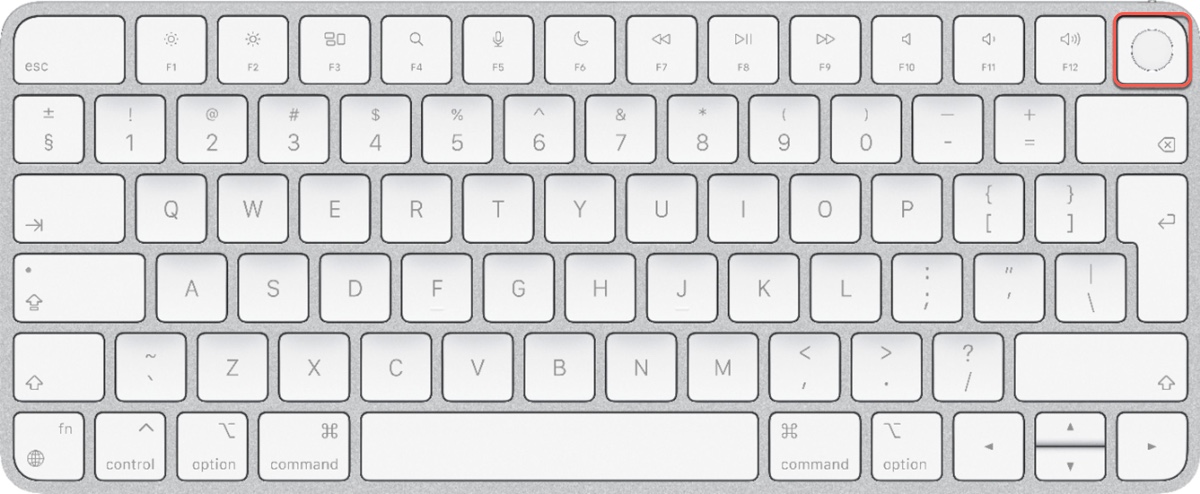 Teclado mágico con Touch ID