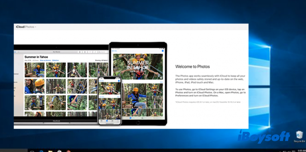 iCloud Fotos für Windows