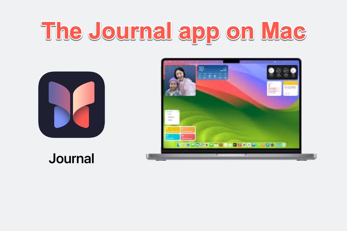 JournalアプリのMac上での表示