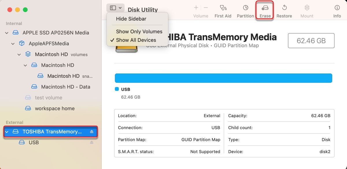 Como formatar Mac OS Extended (Journaled) no Mac