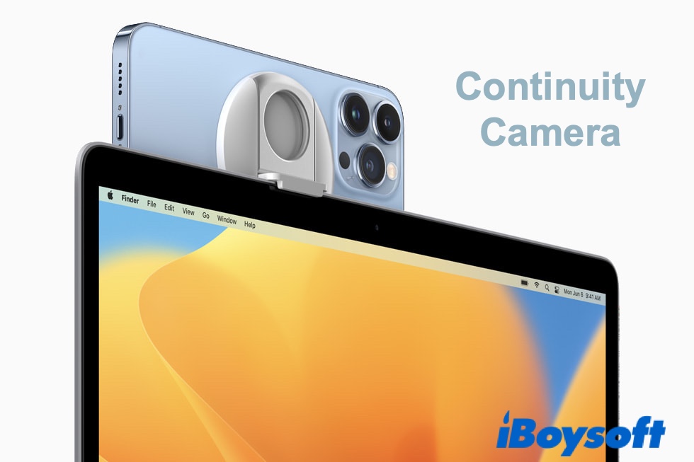 La Continuity Camera dans macOS Ventura