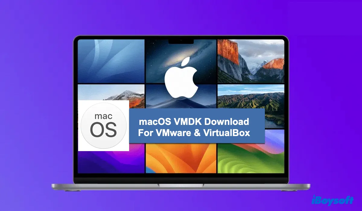 macOS VMDK download
