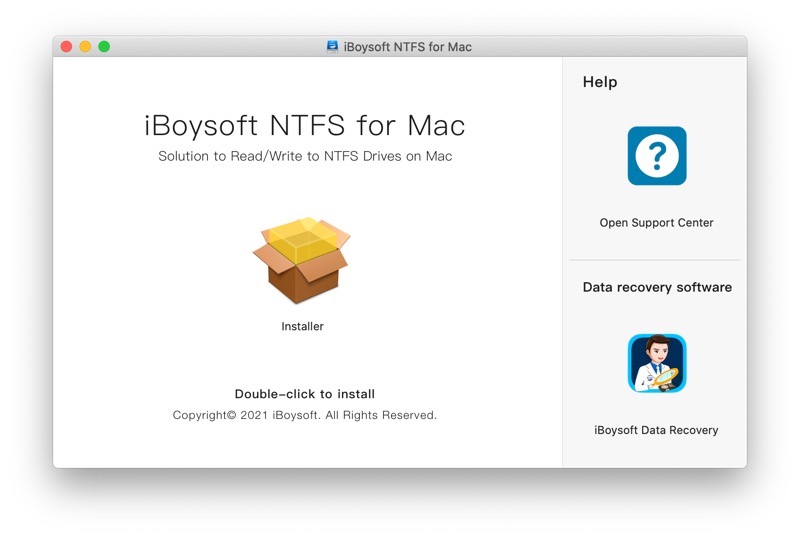 apply NTFS software for Mac to fix LaCie read only on Mac