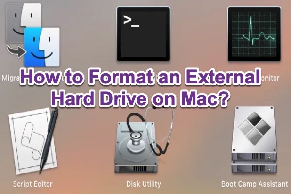 Wie formatiert man eine externe Festplatte auf dem Mac