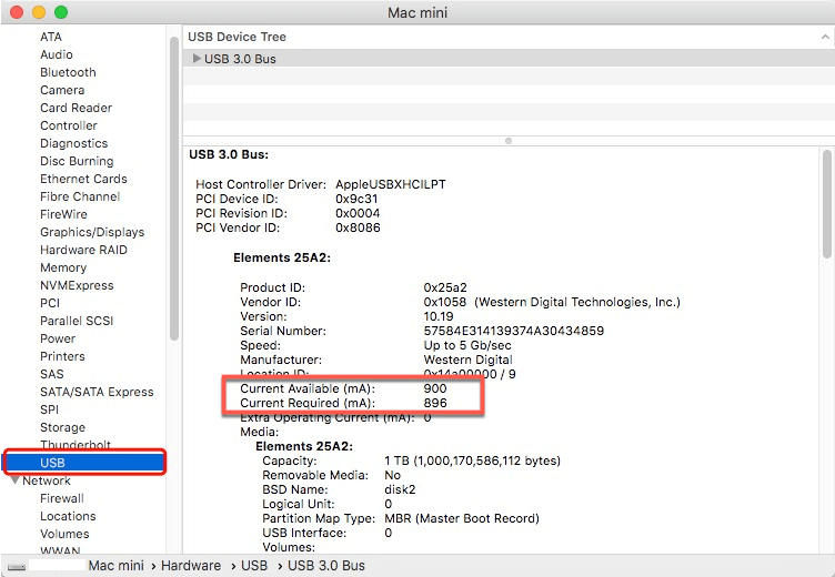 Festplatte Underpower M1 Mac