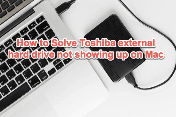 Externe Toshiba Festplatte wird auf dem Mac nicht angezeigt
