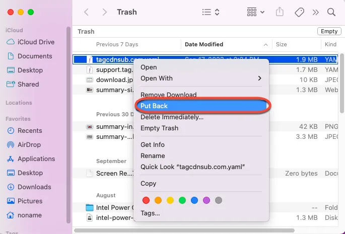 Cómo recuperar páginas eliminadas o perdidas de OneNote en Mac