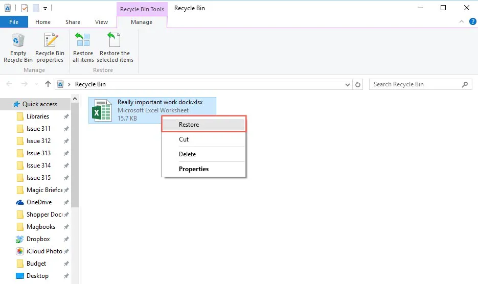 How to recover deleted or lost OneNote files on Windows