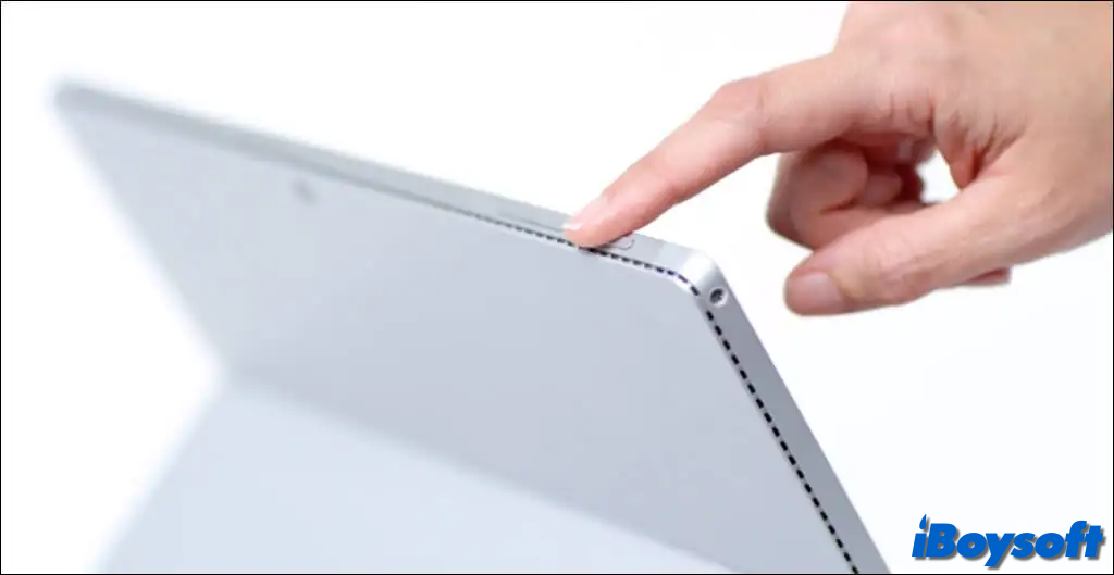 reinicio forzado surface