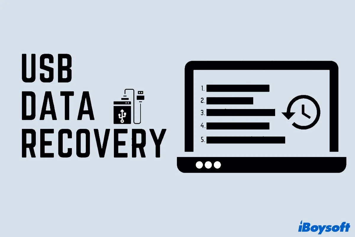 USB data recovery