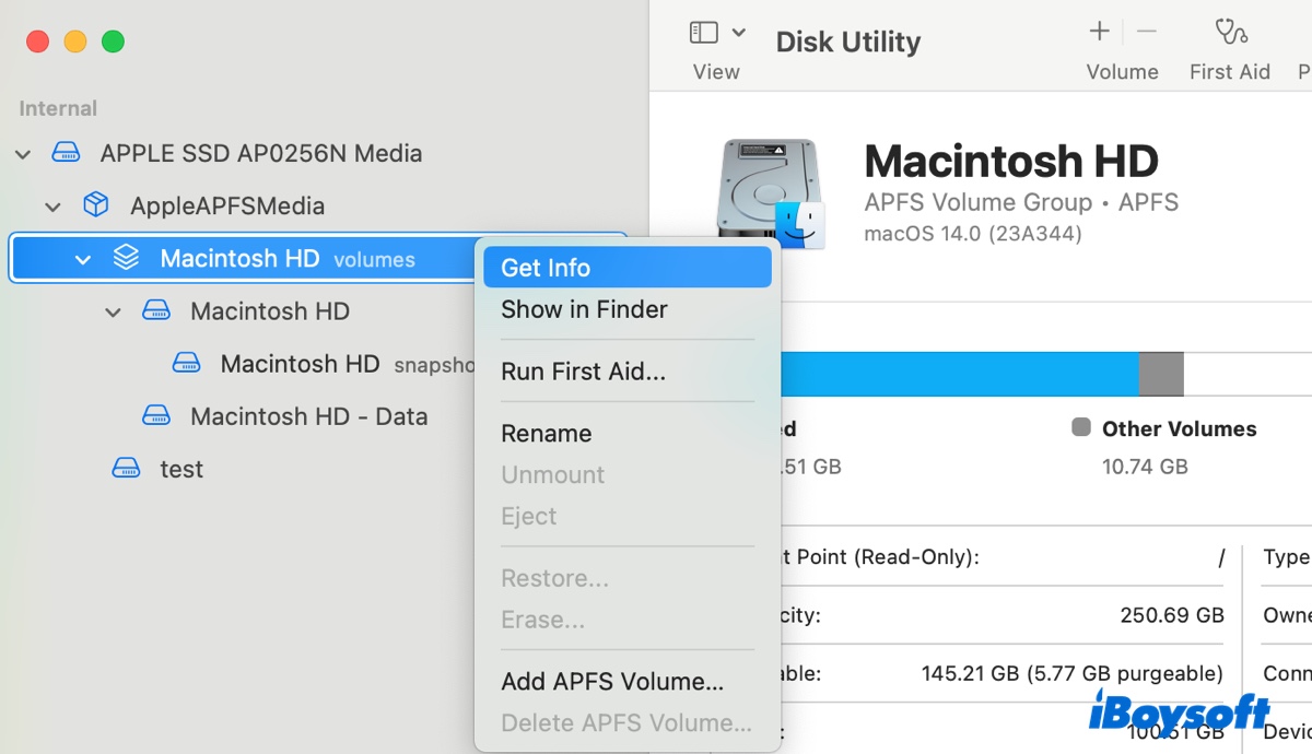 Comment vérifier si une clé USB est amorçable sur Mac