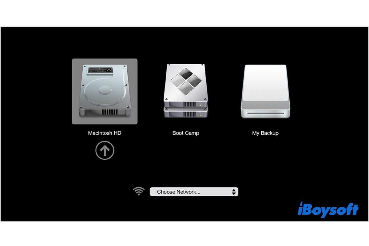 Bootable USB not showing up on Mac