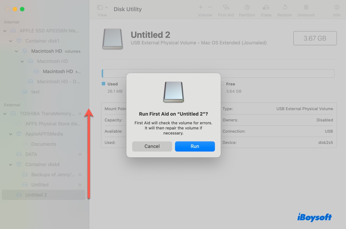 Cómo reparar el disco duro que no permite agregar archivos en Mac