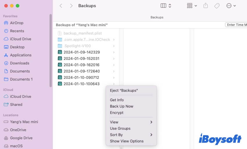 option nouveau dossier manquante sur Mac