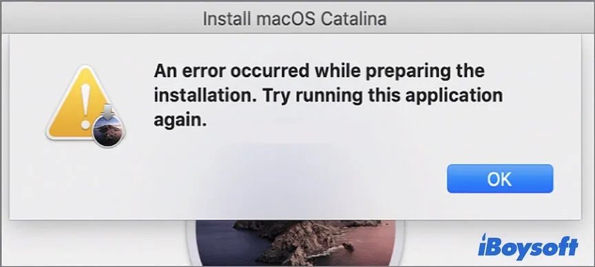 impossible de réinstaller macOS après l'effacement