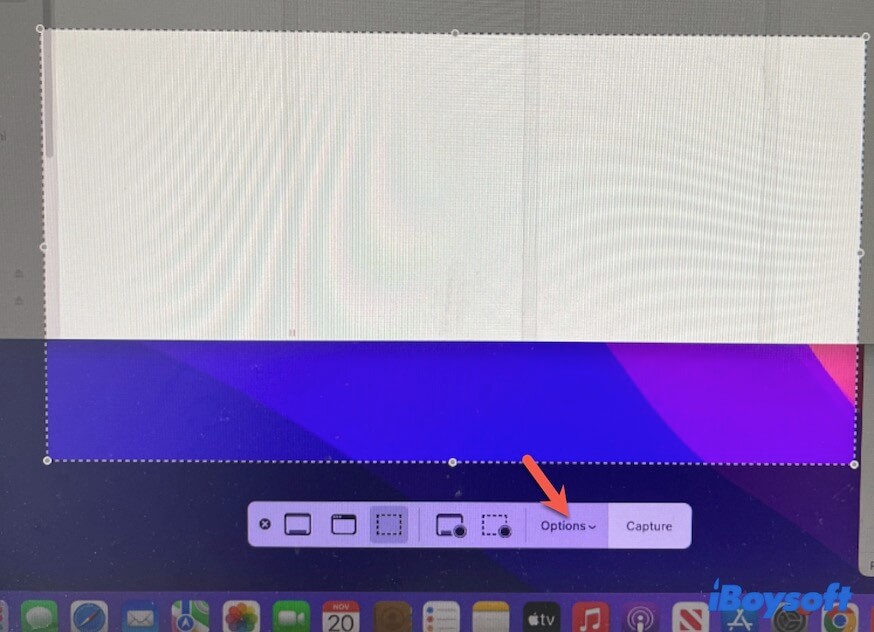 change screenshot save location on Mac