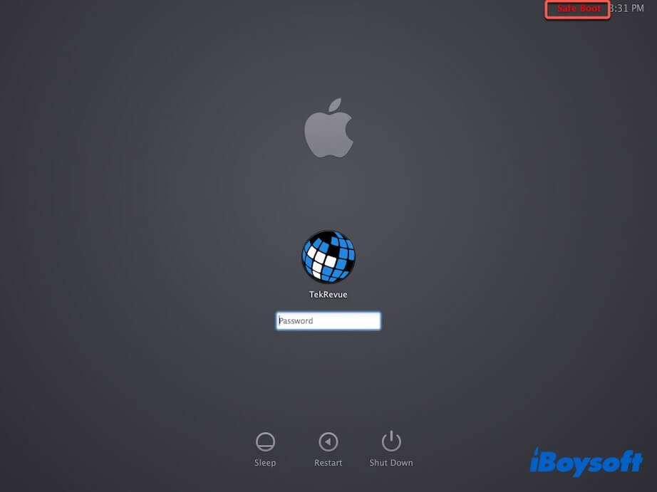 boot Mac into Safe Mode