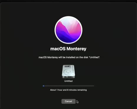 So downgraden Sie macOS Ventura auf Monterey mit einem bootfähigen Installer
