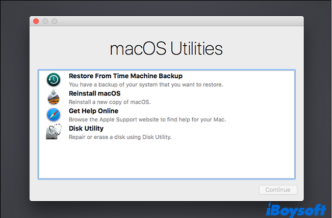 Comment rétrograder macOS Ventura vers Monterey avec Time Machine