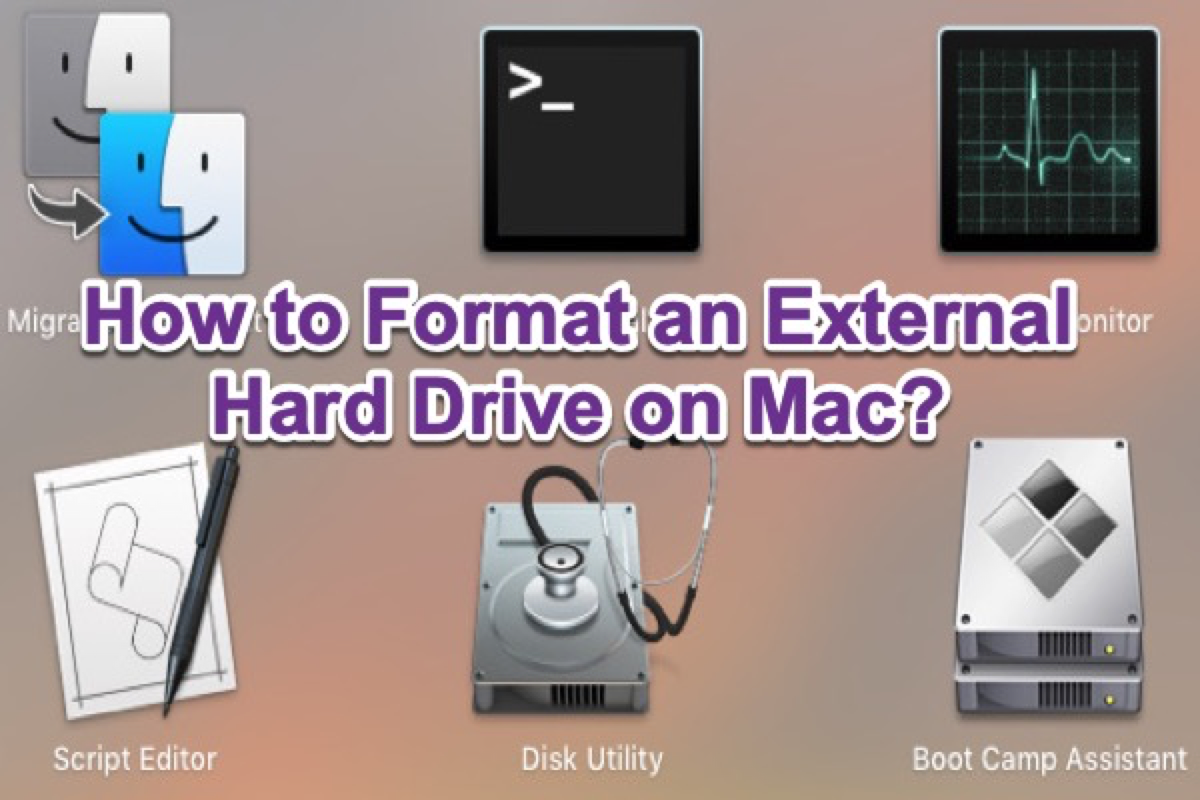 Macで外部ハードディスクをフォーマットする方法