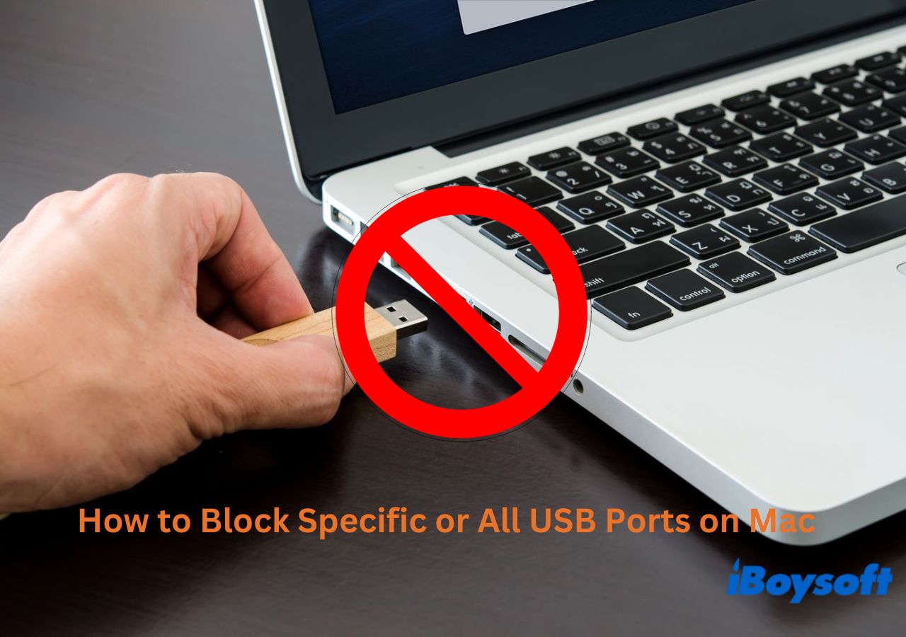 comment désactiver les ports USB sur Mac