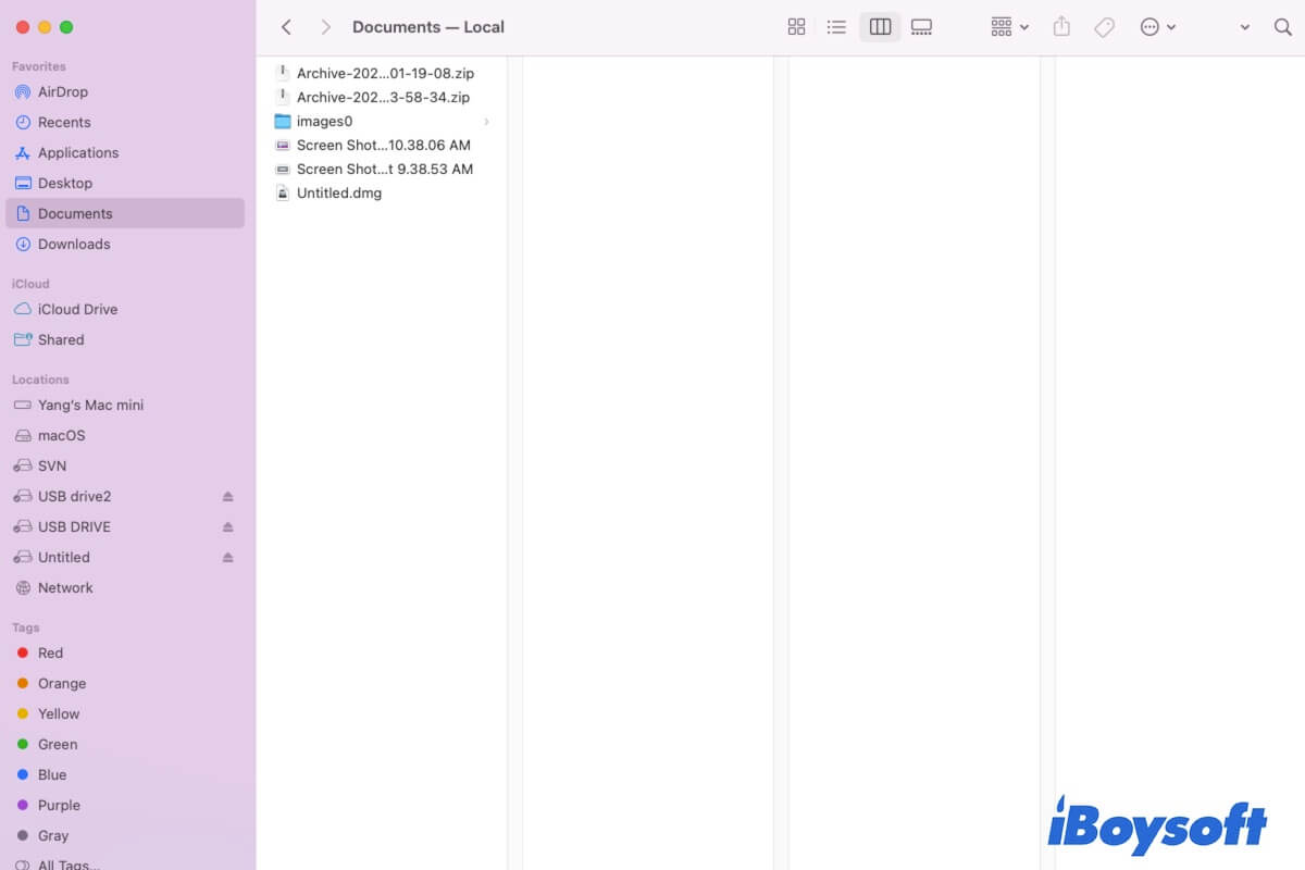 wie man Dateien auf Mac findet