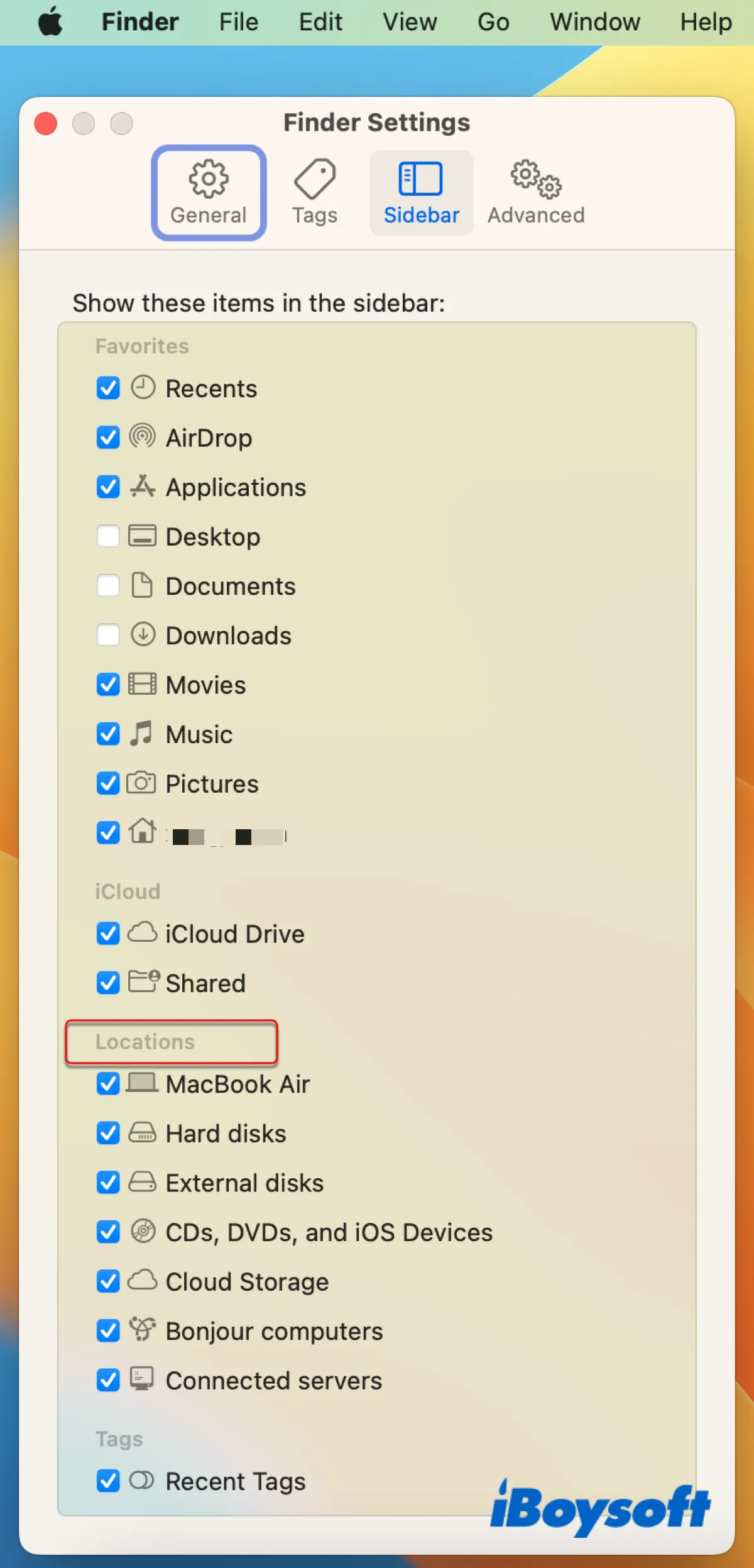 Configure o seu Mac para mostrar dispositivos USB no Finder