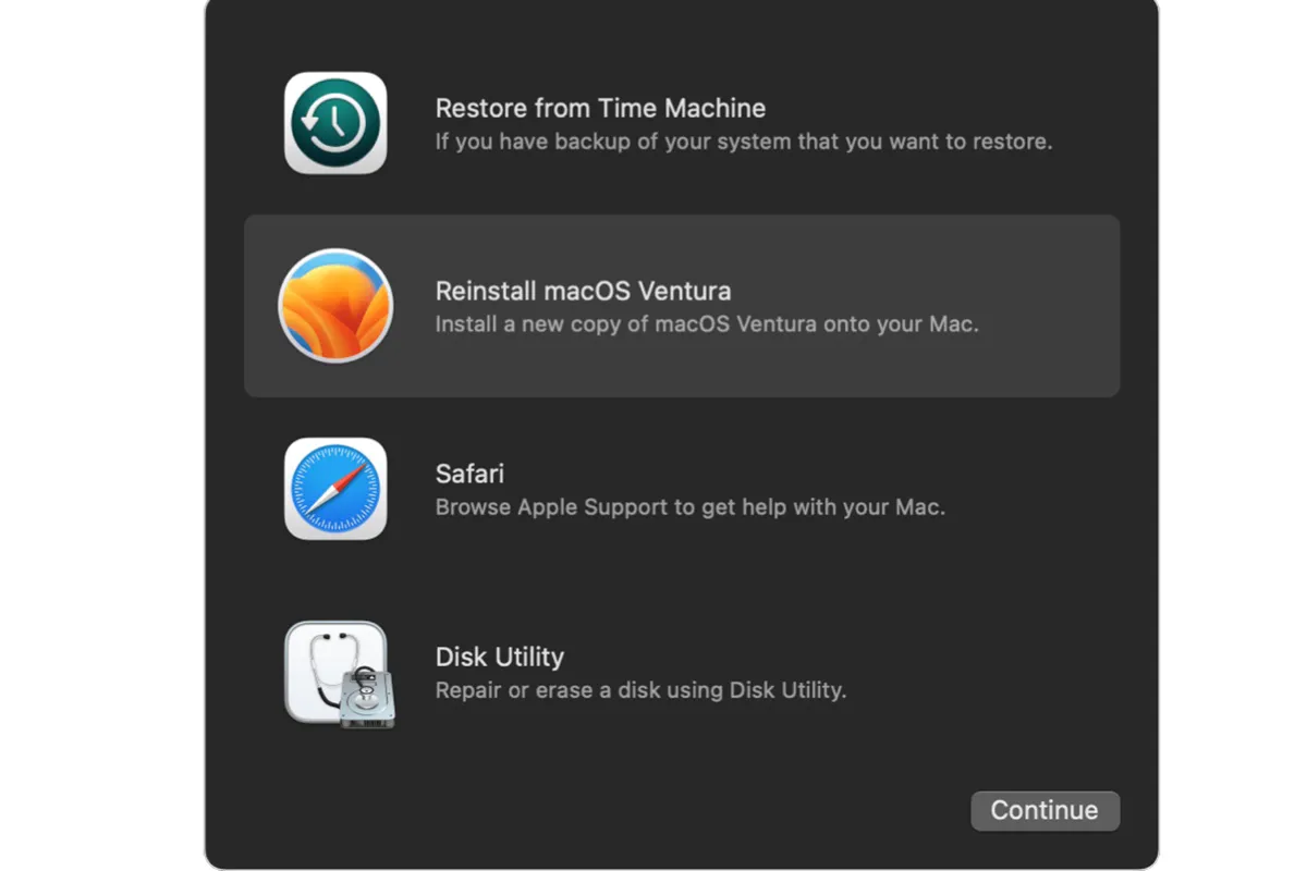 How to get out of Recovery Mode on Mac