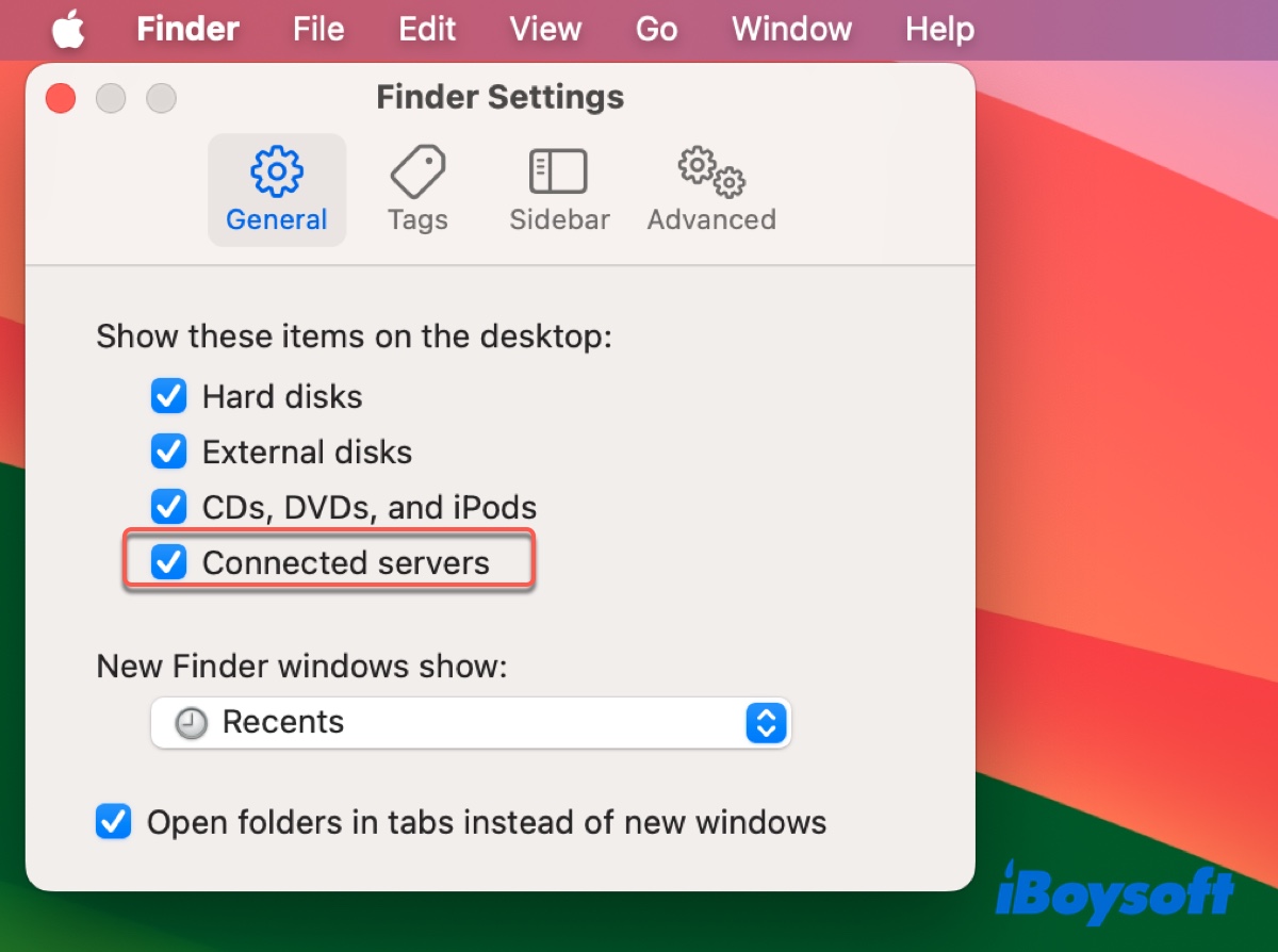 How to show network drives on the desktop