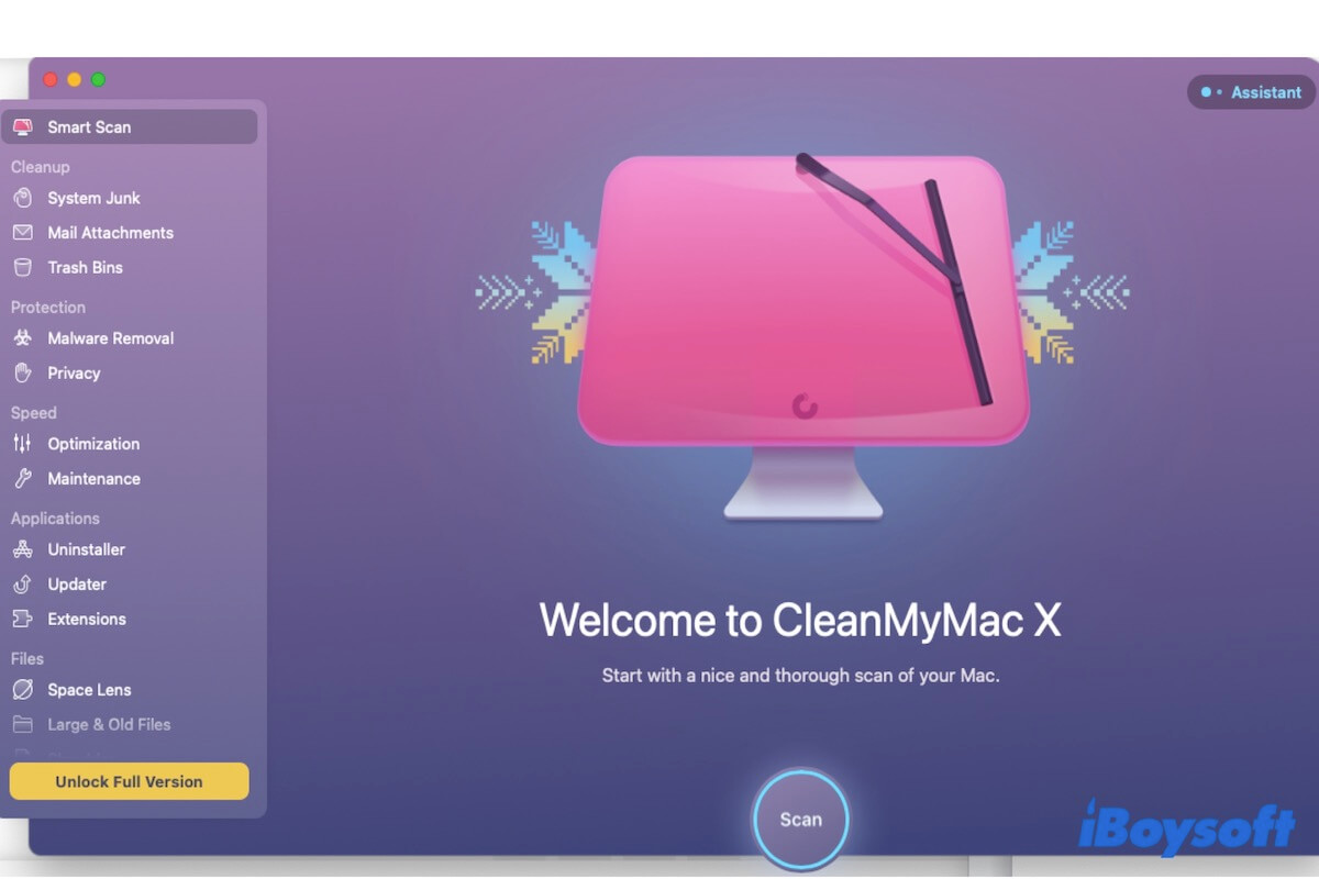 Wie man CleanMyMac deinstalliert
