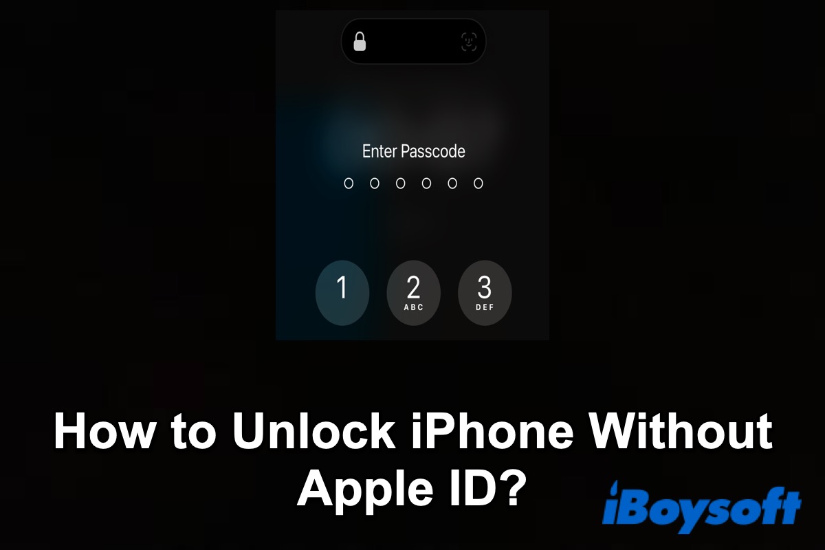 Que faire si l'iPhone est verrouillé sans identifiant Apple ?