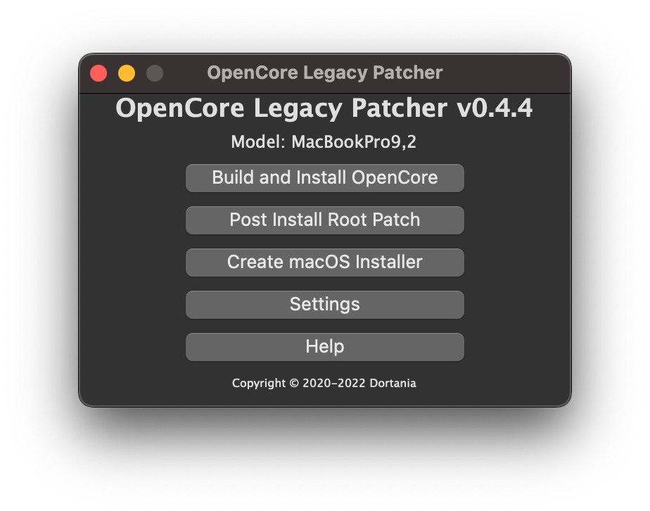 run OpenCore Legacy Patcher and select Create macOS Installer