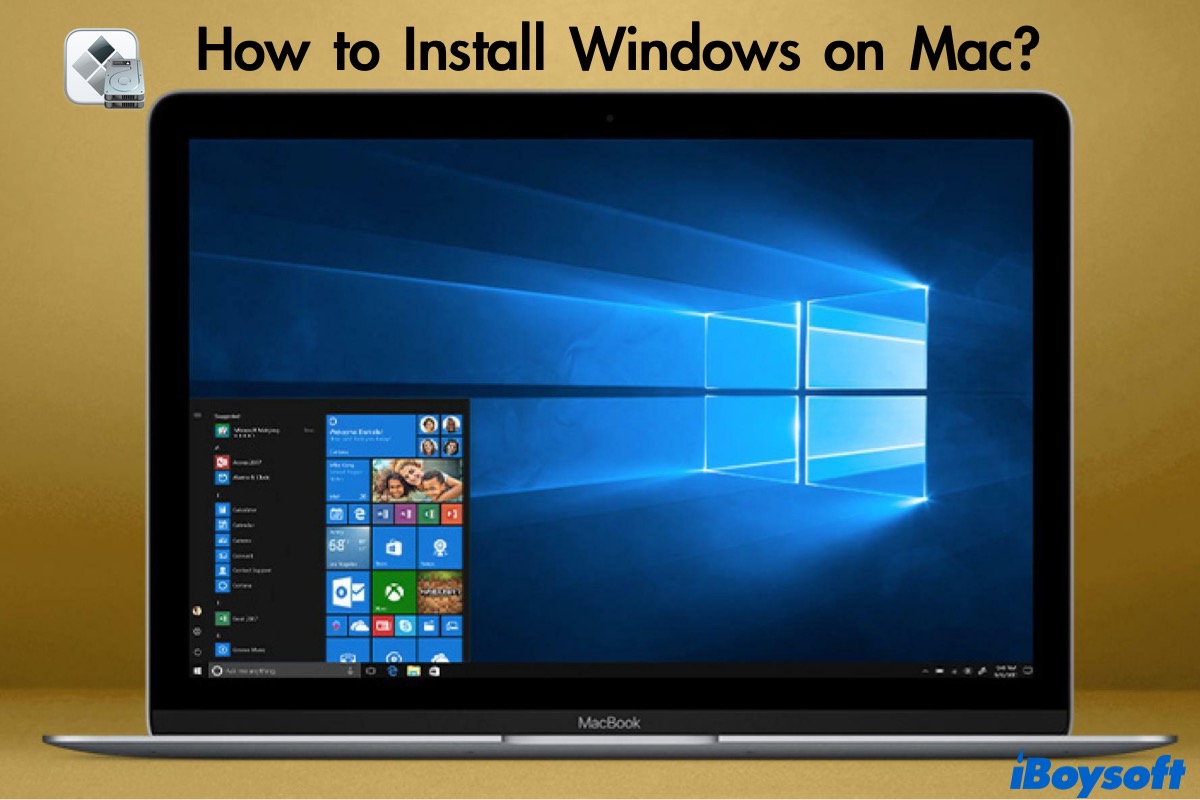 Install Windows on Mac
