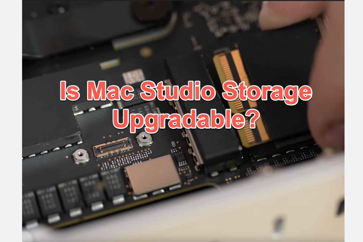 ¿Es posible actualizar el almacenamiento de Mac Studio