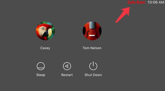 Inicializar no Modo Seguro no Mac