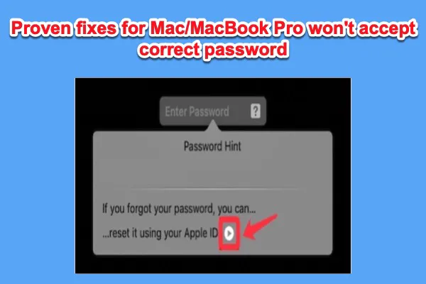 Apple IDでパスワードを忘れた場合のリセット