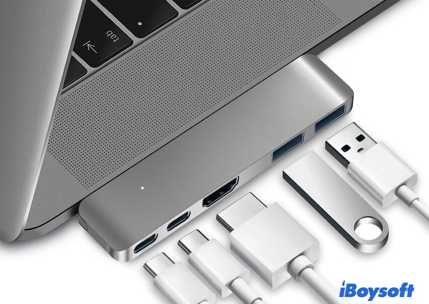 MacからUSBハブを切断する