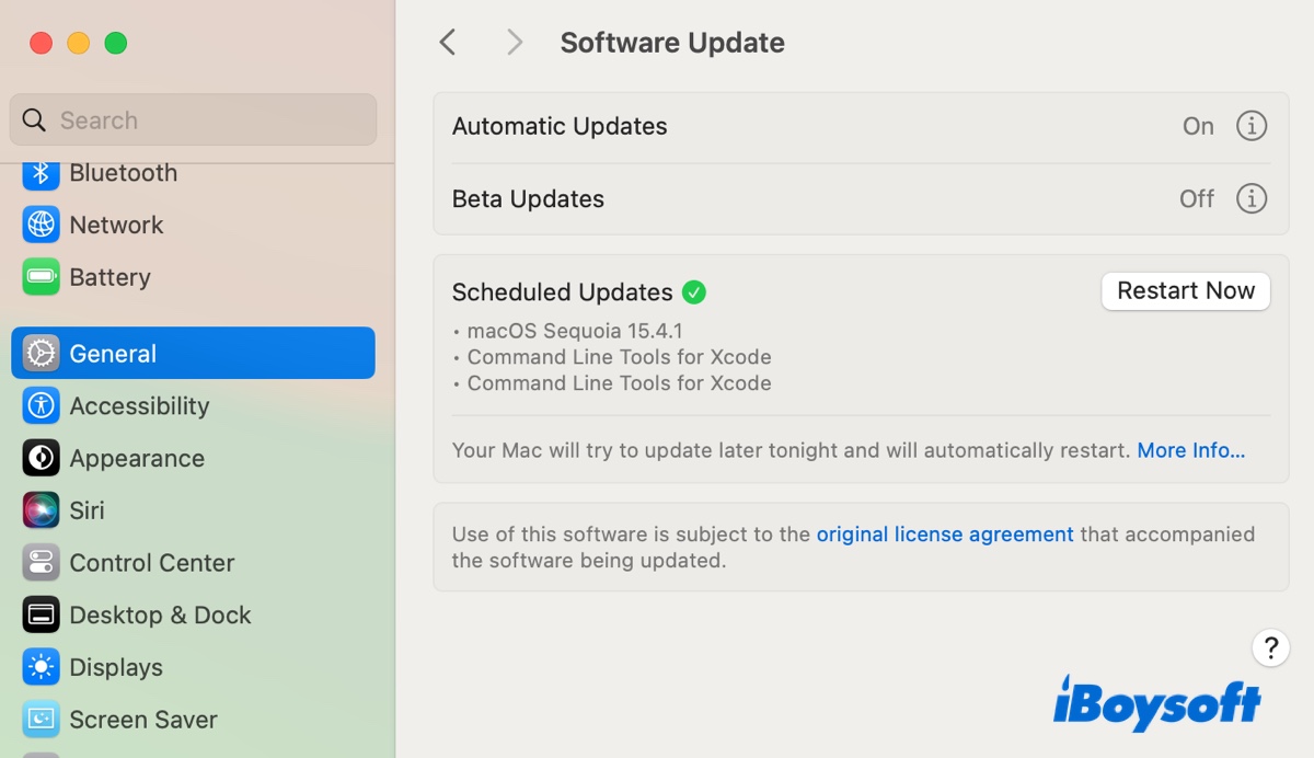 macOS Sequoia 15.7 problems