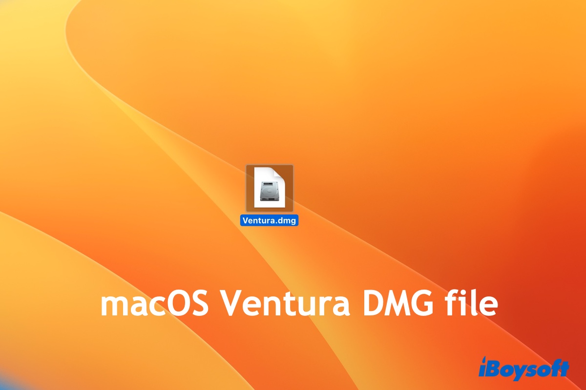 Download do macOS Ventura DMG
