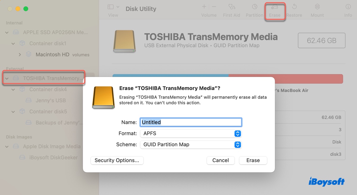 Formatieren Sie Ihr Laufwerk neu, wenn der Mac sagt, dass nicht genügend Speicherplatz vorhanden ist, obwohl dies offensichtlich der Fall ist