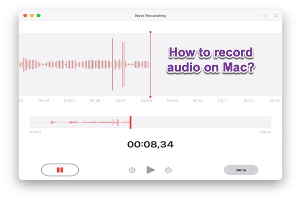 how to record audio on Mac