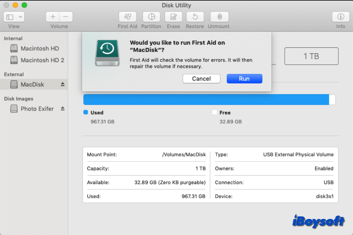 recover corrupted time machine drive