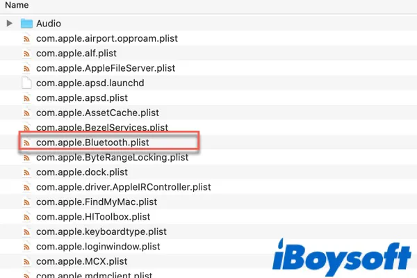 Bluetooth plist-Dateien löschen, um den Rechtsklick auf dem Mac zu reparieren